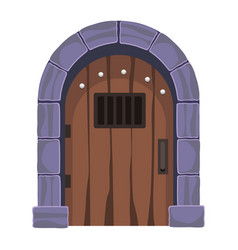 Wooden Castle Door