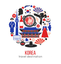 Korean Customs And Landmarks In One Circle