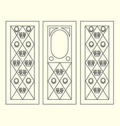 Cnc Door Cutting Pattern