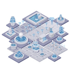 Isometric Fountain