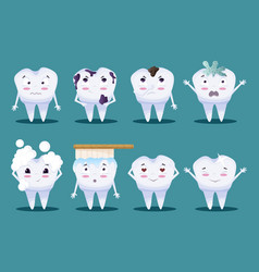 Teeth Cartoon Characters