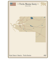 Map Of Manatee County In Florida