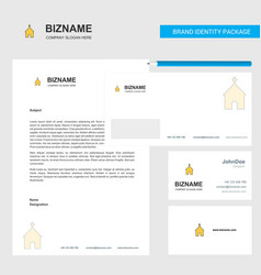 Church Business Letterhead Envelope And Visiting