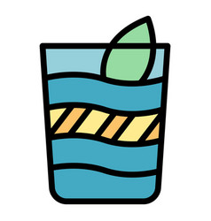 Australian Drink Icon Flat