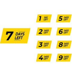 Time Days Countdown Banner For Any Event