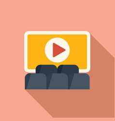 Cinema Event Icon Flat Calendar Manager