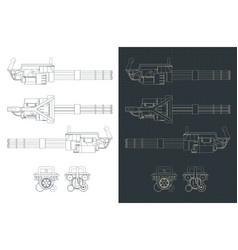 Minigun Blueprints