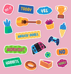 Sticker Do It Yes No Today Weekly Goals Workout