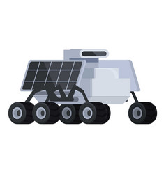 Cartoon Solarpowered Mars Rover