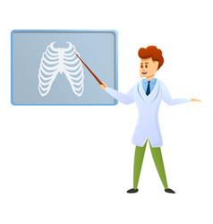 Podiatrist Lesson Icon Cartoon Style