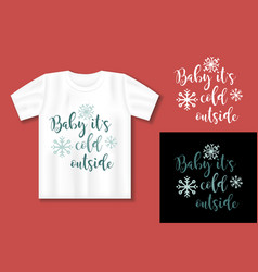 Funny Christmas Quote Lettering For T