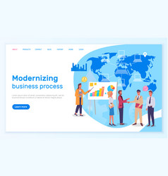 Modernizing Business Process Landing Page