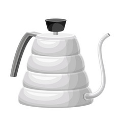 Coffee Brewing With Percolator As Cafe Cooking