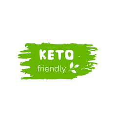 Keto Friendly Diet Icon Green Vegetables Textured