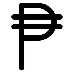 Philippine Peso Sign Official Currency