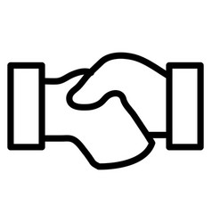 Handshake Icon Clipart Design