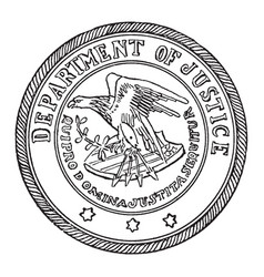 Seal Of The Department Of Justice