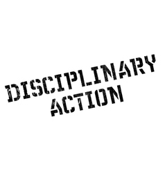 Disciplinary Action Rubber Stamp