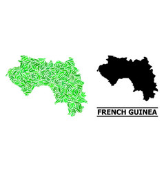 Drugs Mosaic Map French Guinea