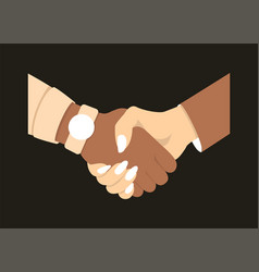 Handshake Men And Women Business People Partners