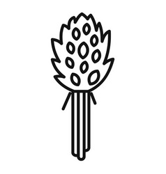 Sauna Whisk Icon Outline Style