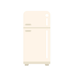 Fridge Smart Consumption Icon Flat Money