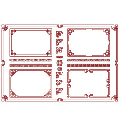 Oriental Frames Set