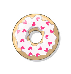 Pink Donut Icon