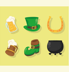 Six Saint Patricks Day Icons