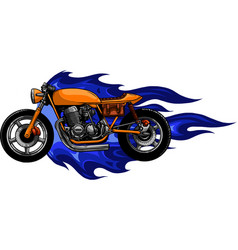 Cafe Racer Motor Bike Design