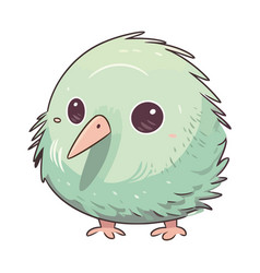 Cute Cartoon Baby Kiwi Bird