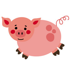 Cute Hand Drawn Pig Farm Animals