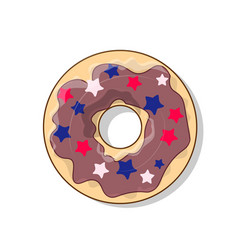 Brown Donut Icon