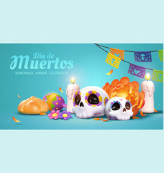 Day Of The Dead Altar Theme Banner