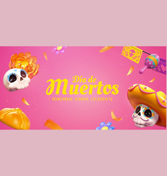 3d Day Of The Dead Banner