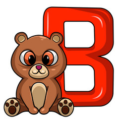 B Letter For Bear