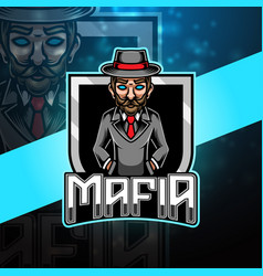 Mafia Esport Mascot Logo Design