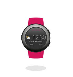 Smartwatch Wearable Technology Flat Icon