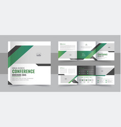 Creative Conference Square Trifold Brochure