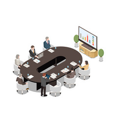 Isometric Meeting Room