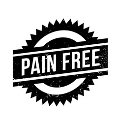 Pain Free Rubber Stamp