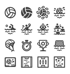 Water Polo Icon Set