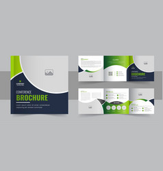 Creative Conference Square Trifold Brochure