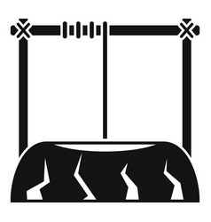 Desert Water Well Icon Simple Style