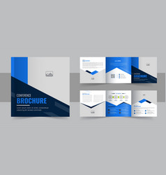 Creative Conference Square Trifold Brochure