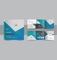 Creative Conference Square Trifold Brochure