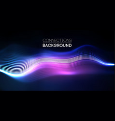 Sound Wave Audio Abstract Background Network