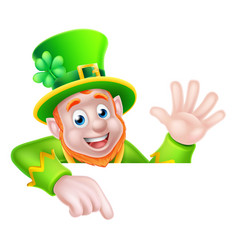 Leprechaun St Patricks Day Cartoon