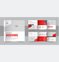 Creative Conference Square Trifold Brochure