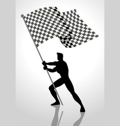 Racing Flag Bearer